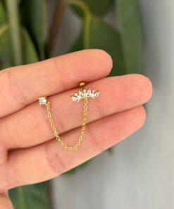 Rune Gold Çelik Piercing