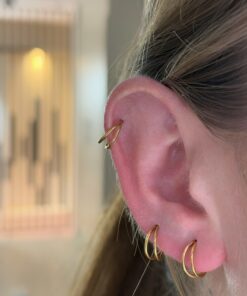 İkili Halka Piercing