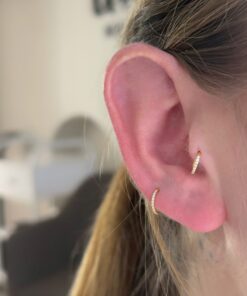 Taşlı Halka Piercing