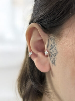 Pinky Lotus Halka Piercing