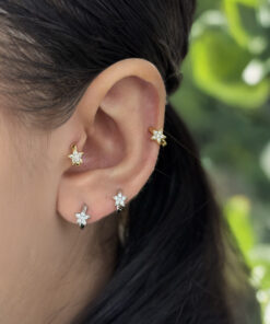 Star's Halka Piercing - Gold