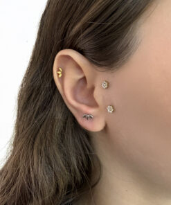 Lotus Model Titanyum Piercing