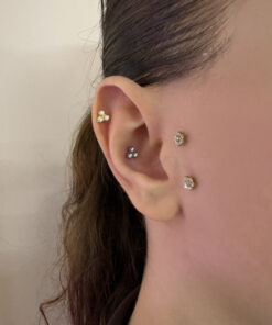 Petek Model Titanyum Piercing