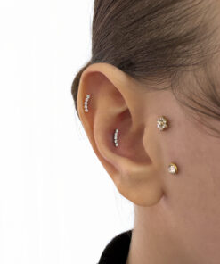 Mini Yay Model Titanyum Piercing