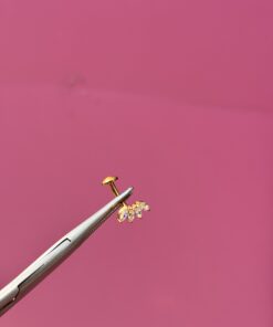 Ters Lotus Gold Göbek Piercing