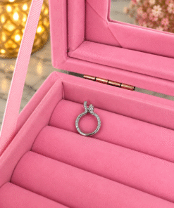 Yılan Detaylı Silver Halka Piercing